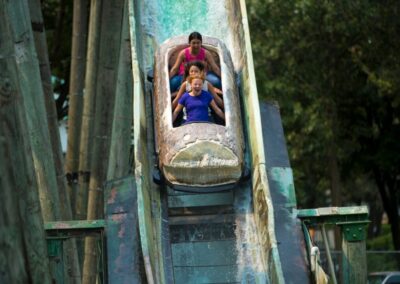 Boji falls Log Ride
